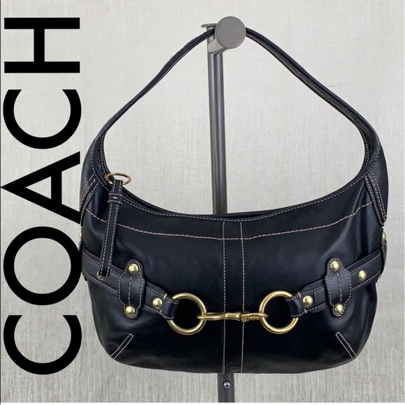 Coach Handbags - 👑 COACH FULL SIZE LEATHER HOBO BAG 💯AUTHENTIC
